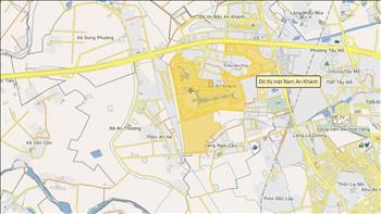 Bản đồ quy hoạch khu đô thị Nam An Khánh Sudico mới nhất