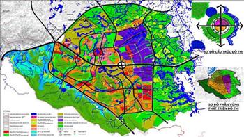 Bản đồ quy hoạch khu đô thị vệ tinh Hòa Lạc mới nhất