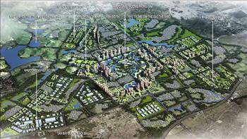 Bản đồ quy hoạch khu đô thị vệ tinh Sóc Sơn đến năm 2030